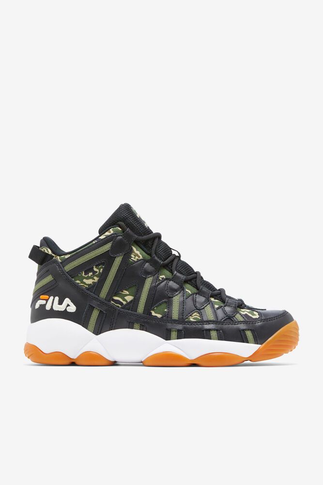 Fila Sneakers Stackhouse Spaghetti Mens Black - India JNL-571034